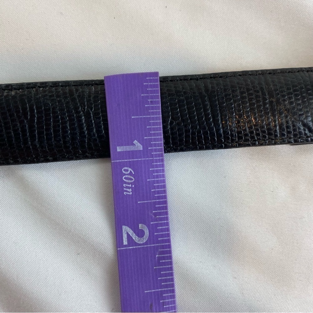 Brighton “Museum” Collection Snakeskin Leather Belt - Picture 8 of 16